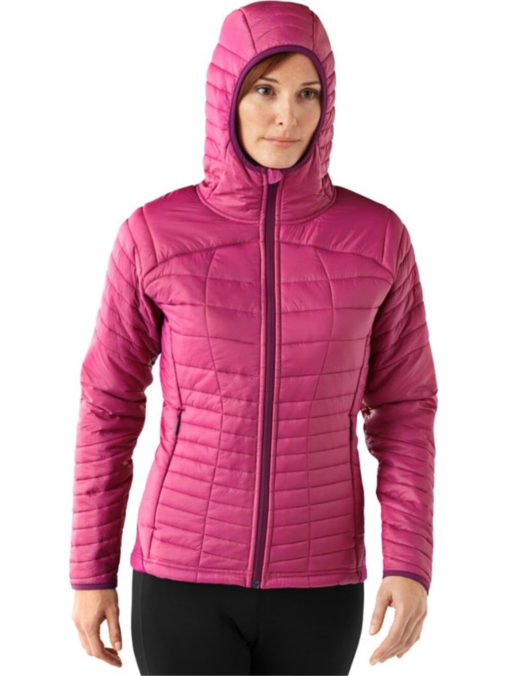 Smartwool Full Zip Merino Wool Blend Hooded PhD Performance Jacket – Women’s XL